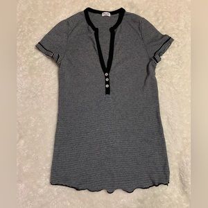 🌸(3/$20) Y2K striped button up top